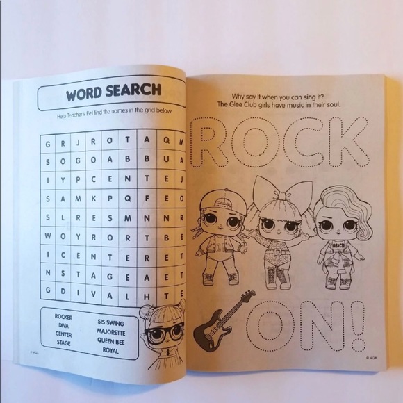 LOL SURPRISE DOLLS GIGANTIC COLORING ACTIVITY BOOK - Picture 4 of 8